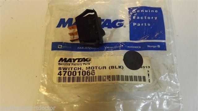 MAYTAG WHIRLPOOL AMANA STOVE 47001066 Rocker Switch BLK NEW IN BAG MAYTAG WHIRLPOOL AMANA STOVE 47001066 Rocker Switch BLK NEW IN BAG